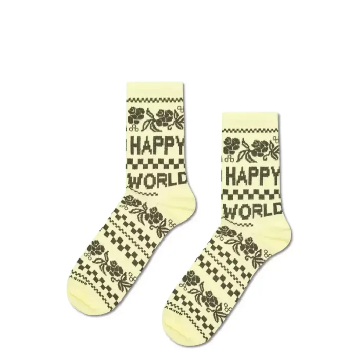 Κάλτσες Happy Socks Happy World P006025