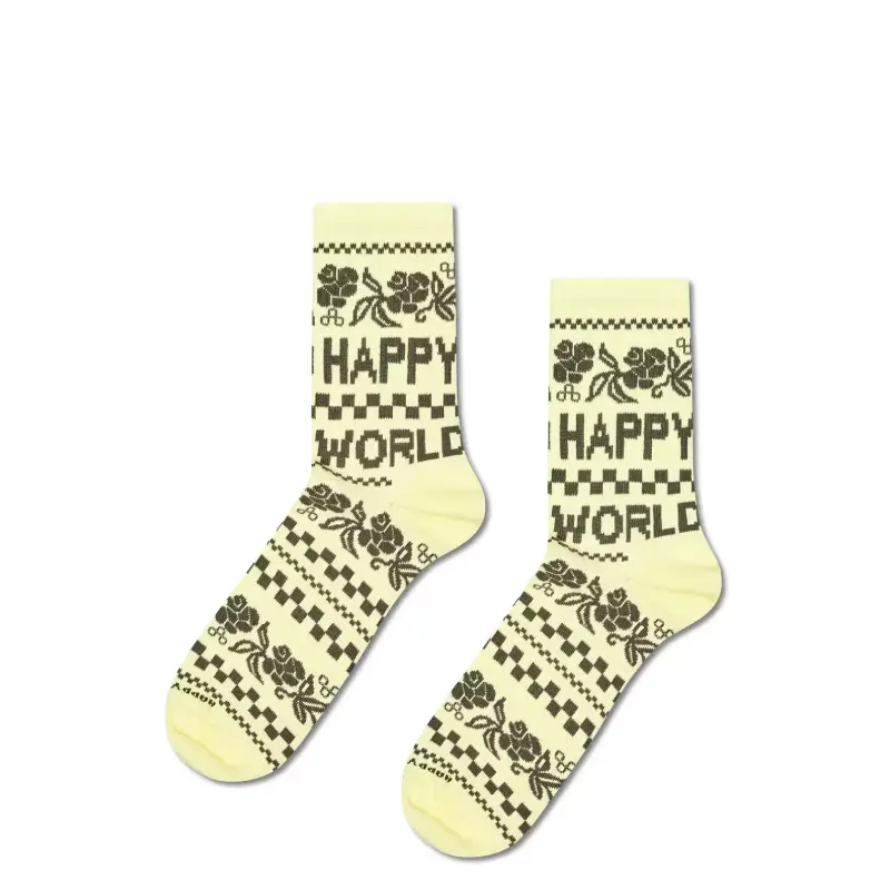 Κάλτσες Happy Socks Happy World P006025 1 Κάλτσες Happy Socks Happy World P006025