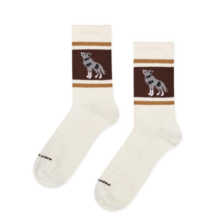 Κάλτσες Happy Socks Wolf Stripe Sneaker P006017