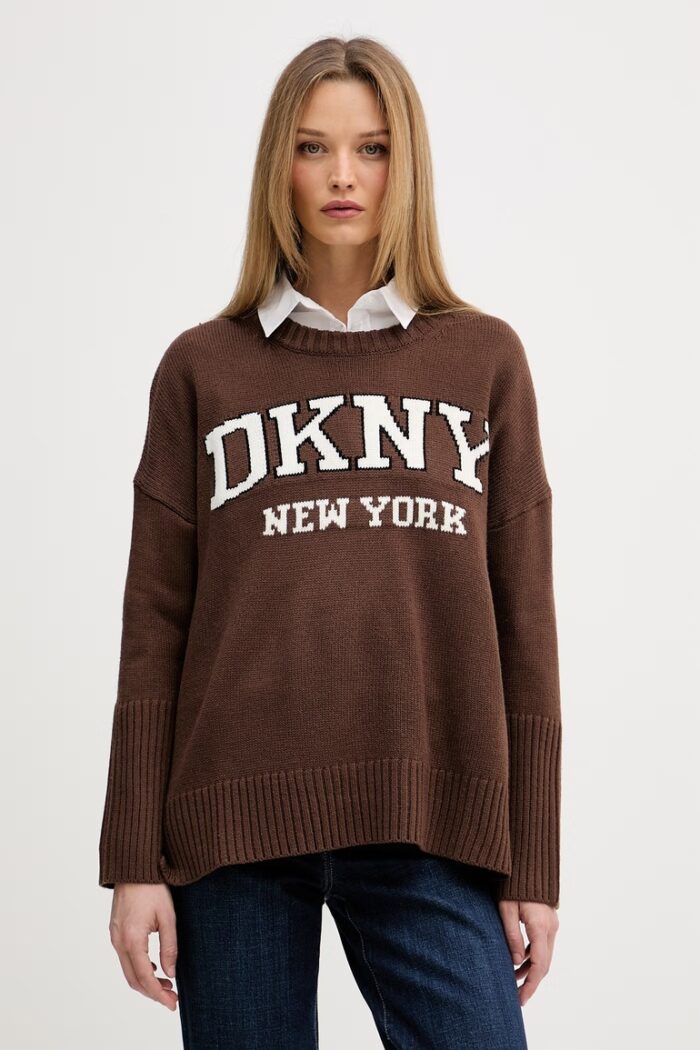 Γυναικειο πουλοβερ με λογοτυπο DKNY DJ4R0362-KD0M