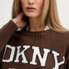 Γυναικειο πουλοβερ με λογοτυπο DKNY DJ4R0362-KD0M