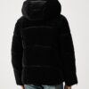 Γυναικειο μπουφαν κοντο με κουκουλα DKNY DLEMPY28-0071 - Image 5