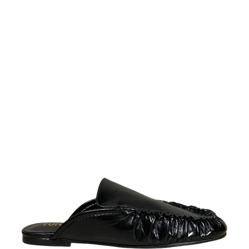 Γυναικείο Mule Φλατ με Εξώραφο Ruru R6809